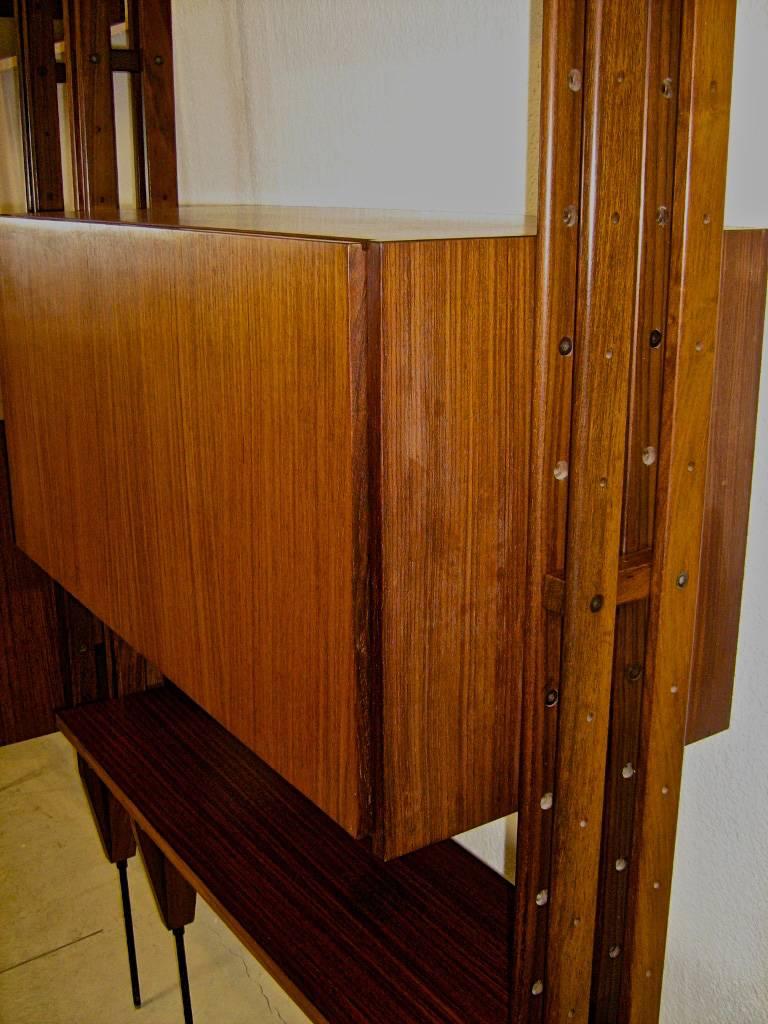 Rosewood Library Model LB7 Designed by Franco Albini, 1950