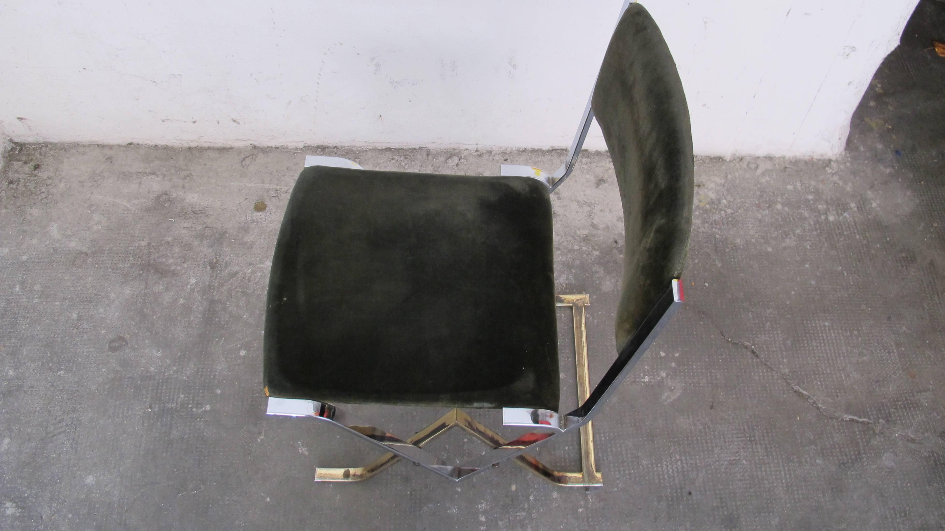 Beautiful Chairs, Design Romeo Rega, 1970 In Good Condition For Sale In Saint-Ouen, FR