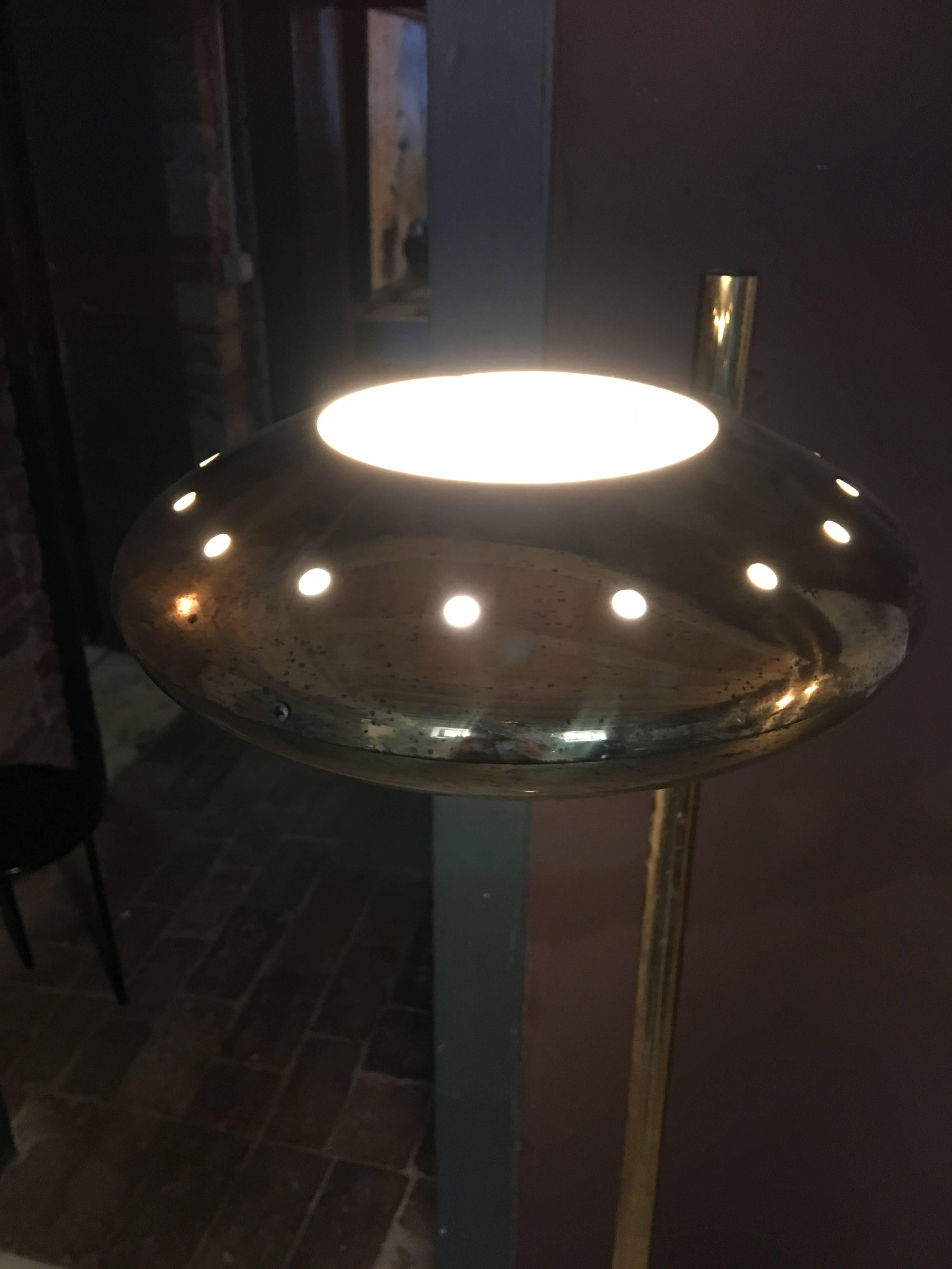 Italian Rare Floor Lamp, Design Fontana Arte, 1950