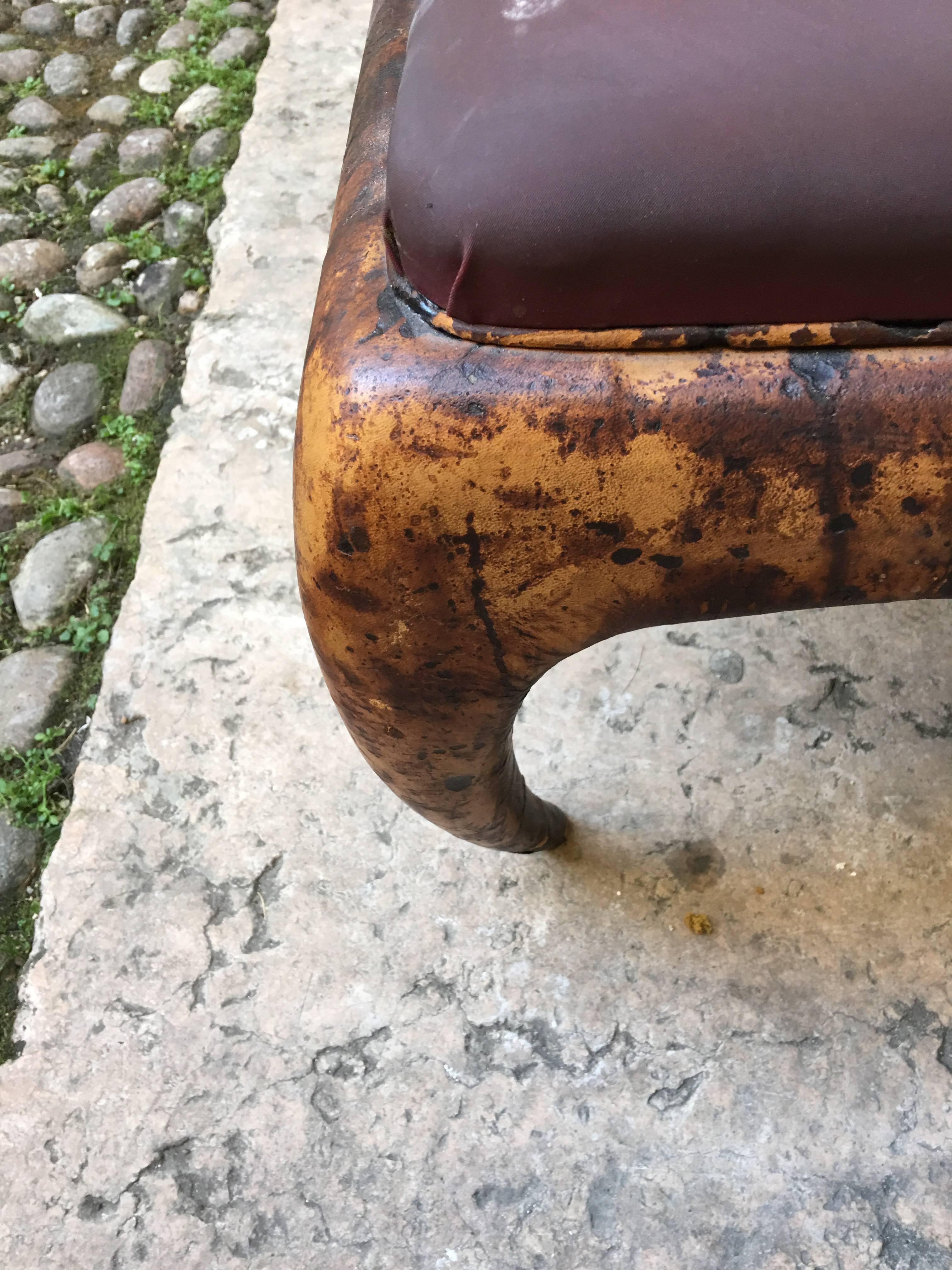 Mid-20th Century Three Beautiful Stools, Design Guglielmo Ulrich, 1940