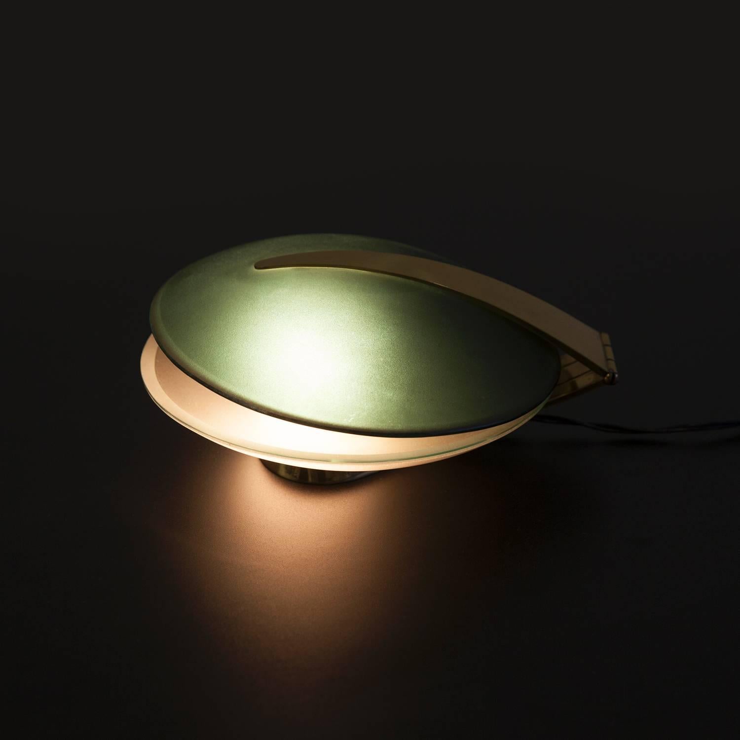 Brass Max Ingrand Table Lamp for Fontana Arte