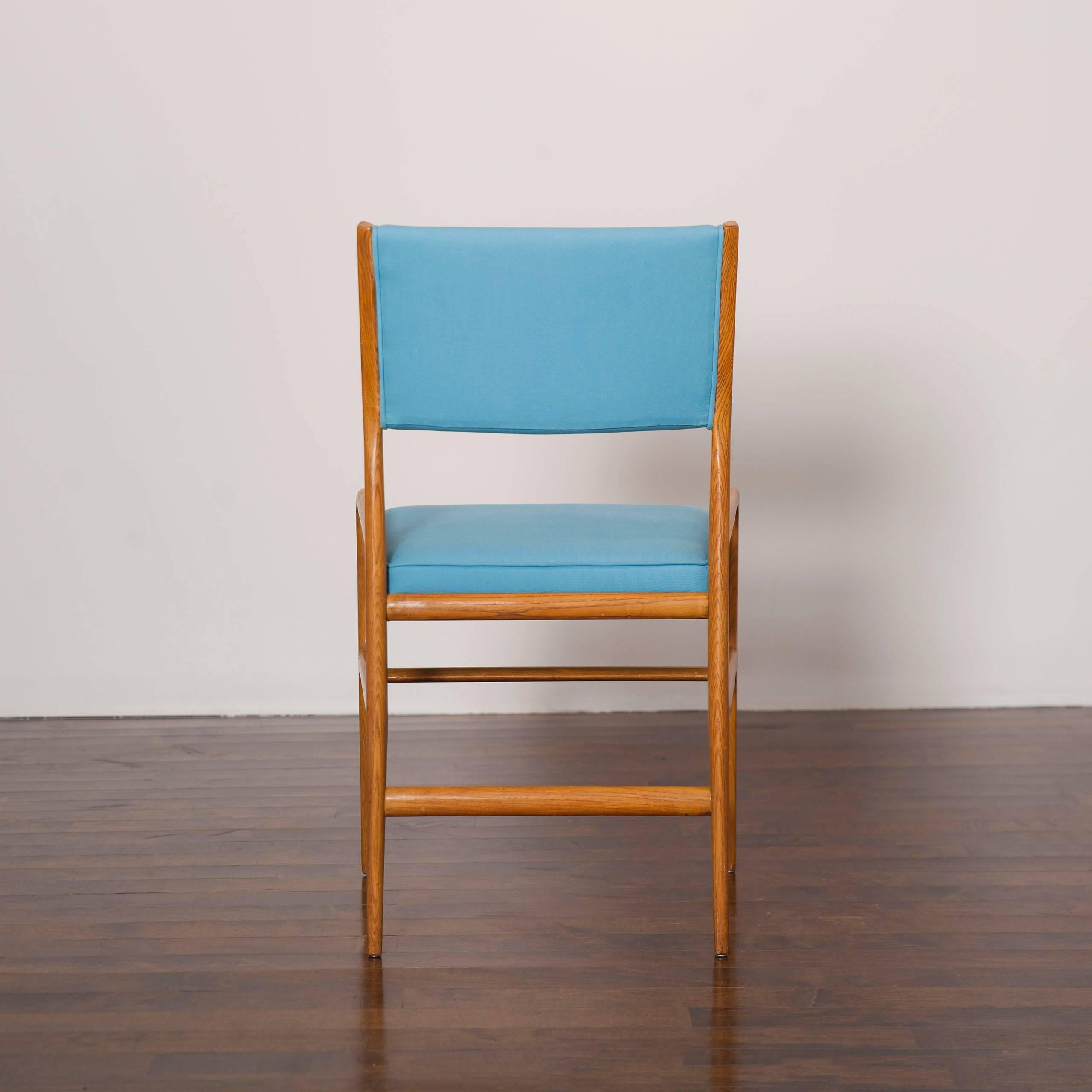 Italian Set of Six Dining Chairs by Gio Ponti