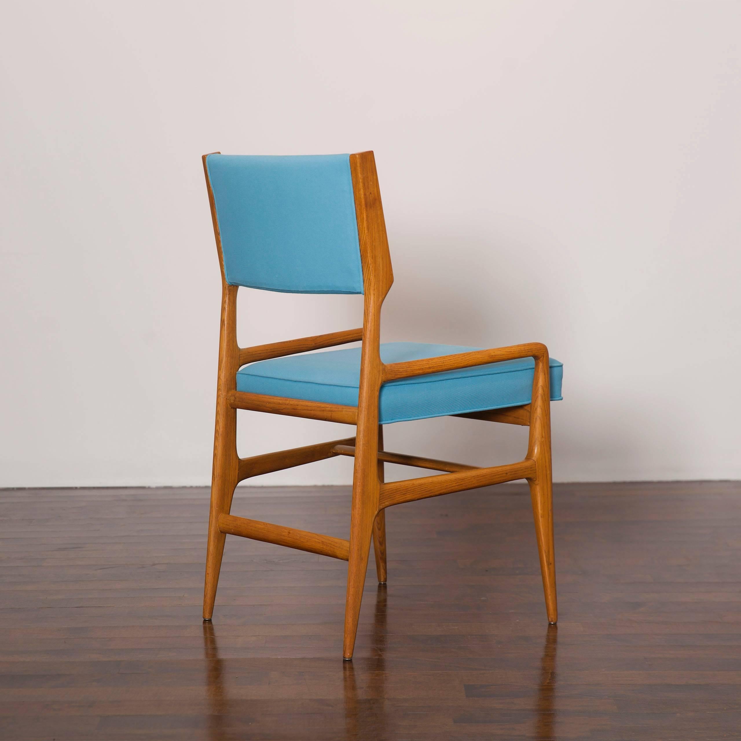 Modern Set of Six Dining Chairs by Gio Ponti