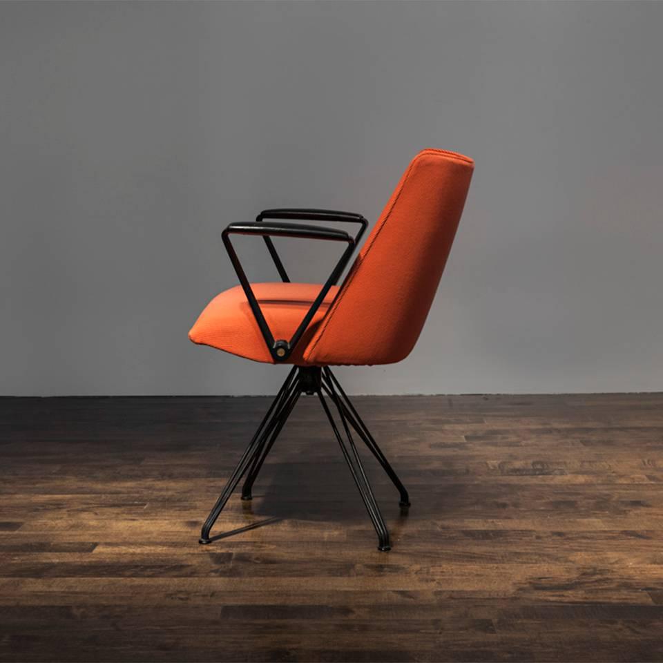 Metal P99 Desk Chair by Osvaldo Borsani