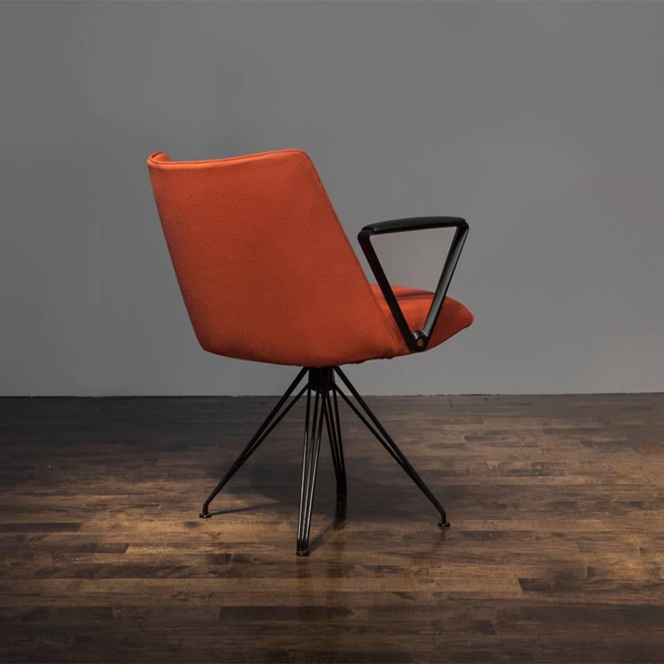 Italian P99 Desk Chair by Osvaldo Borsani