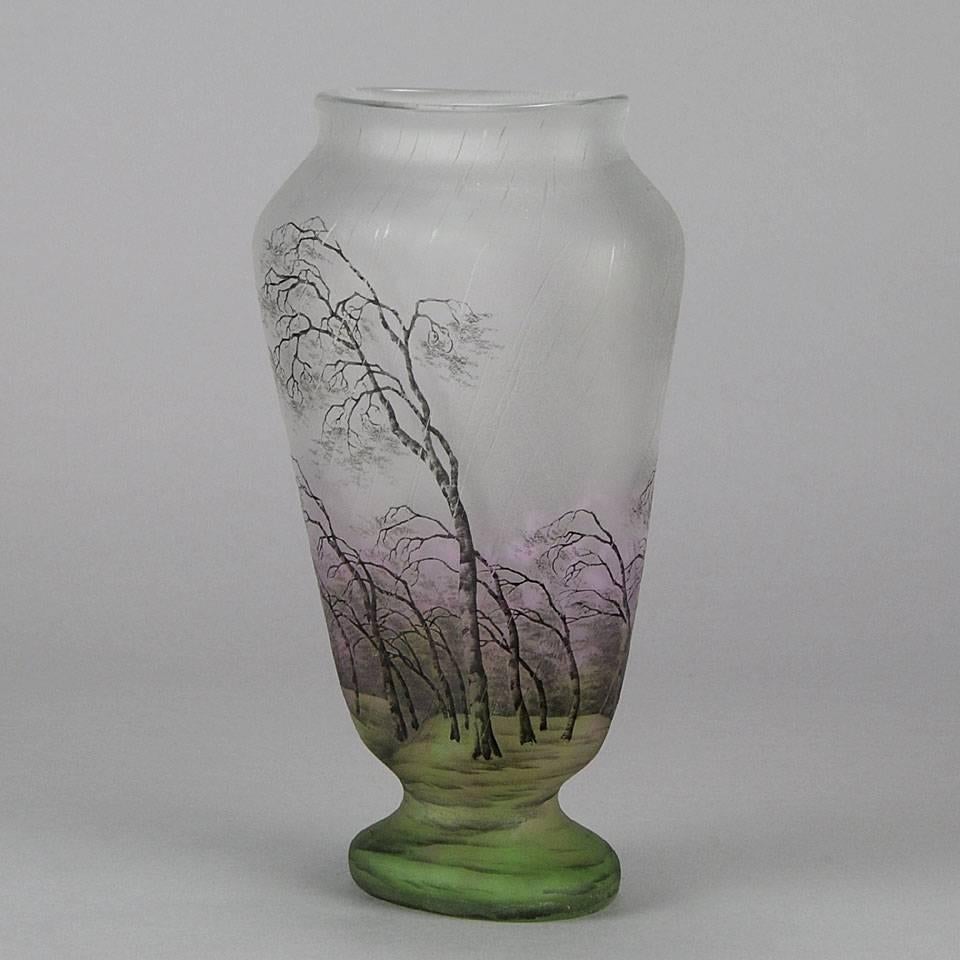 Art Nouveau Pluviose Vase