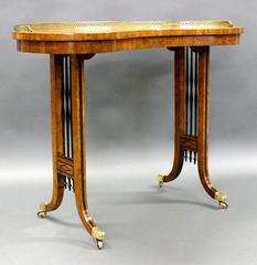 Kidney-Shaped Table Firmly Attributed to Gillows