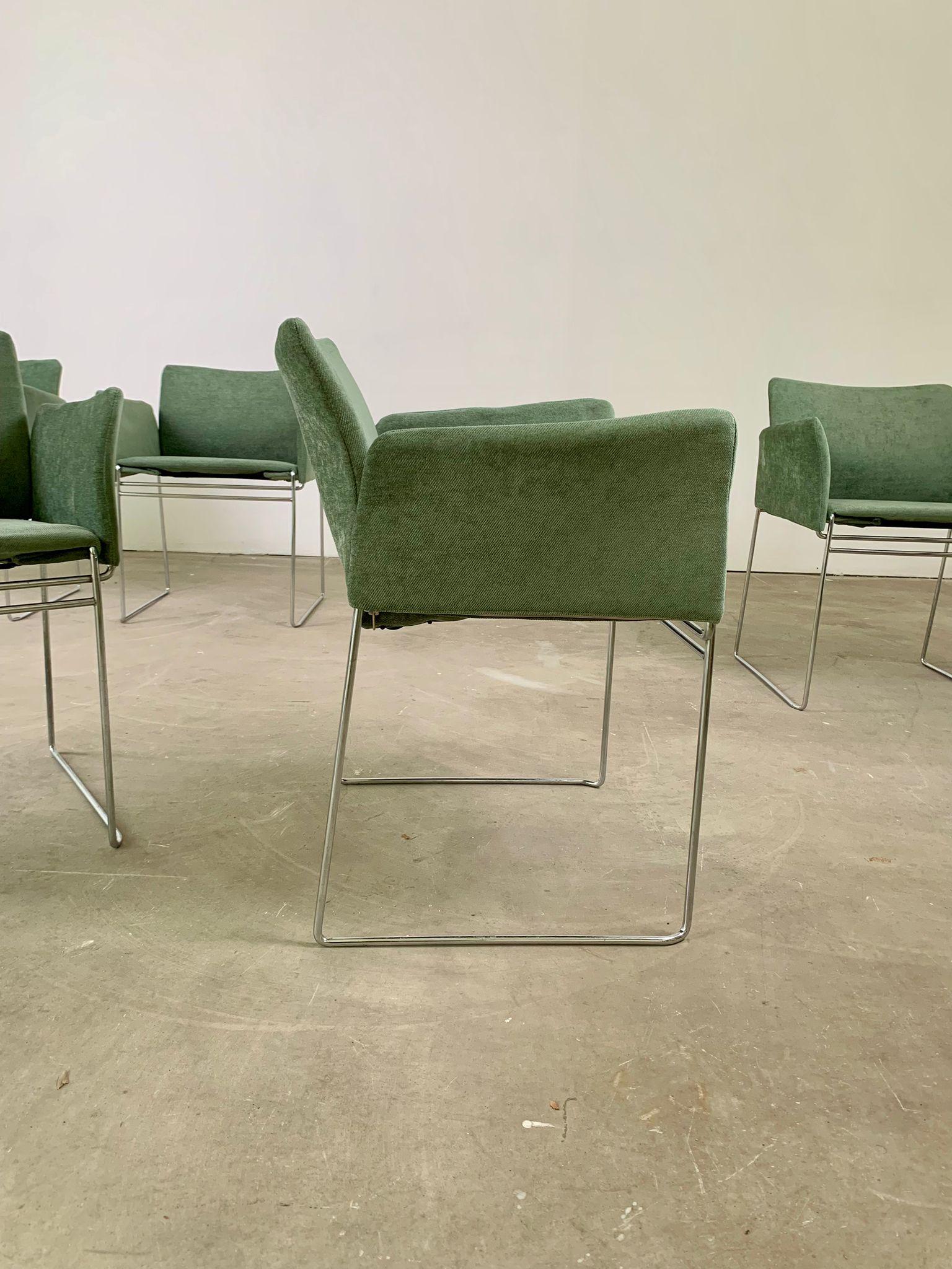 Juego de siete sillas Maja de Kazuhide Takahama para Cassina, años 60, Italia Italian en venta