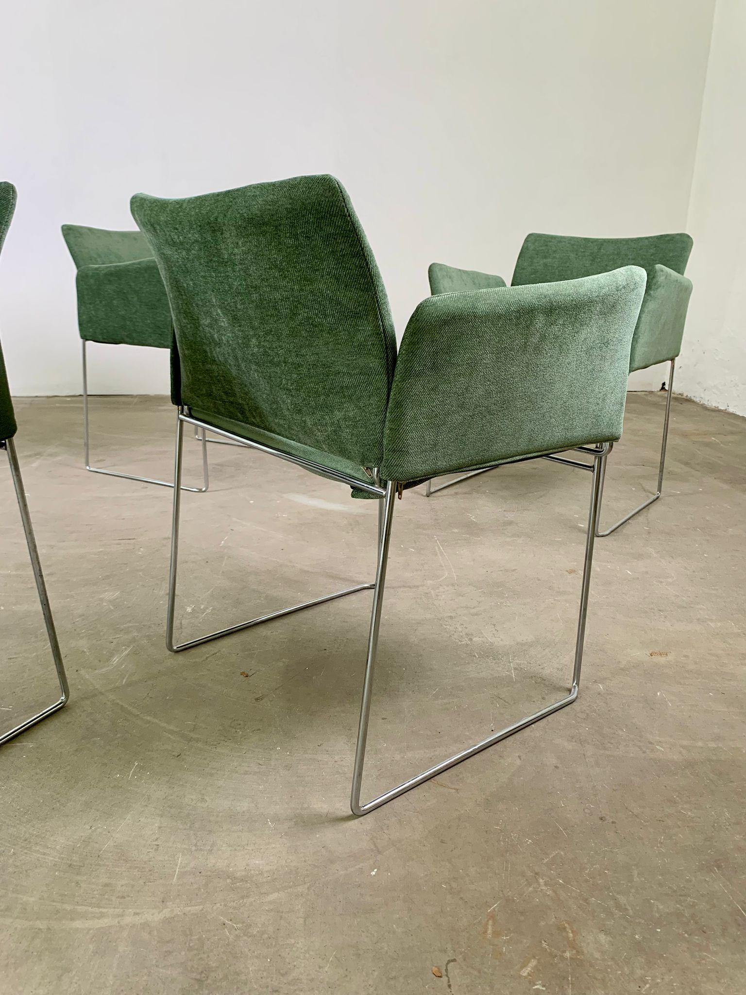 Juego de siete sillas Maja de Kazuhide Takahama para Cassina, años 60, Italia en Bueno estado para la venta en Milano, IT