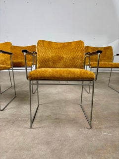 Set of six Giano chairs by Kazuhide Takahama for Cassina, 1960s, Italy