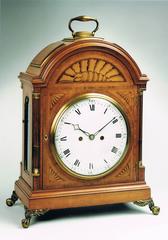 18th Century Satinwood Bracket Clock by Thomas Wright of Poultry London
