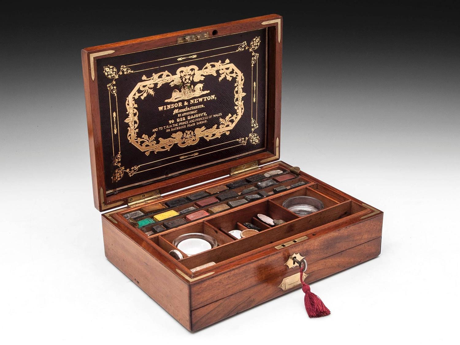 Winsor and Newton Paint Box at 1stdibs