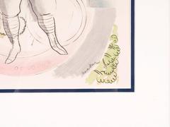 "Cyclisme sur Piste" Illustration by Milivoj Uzelac