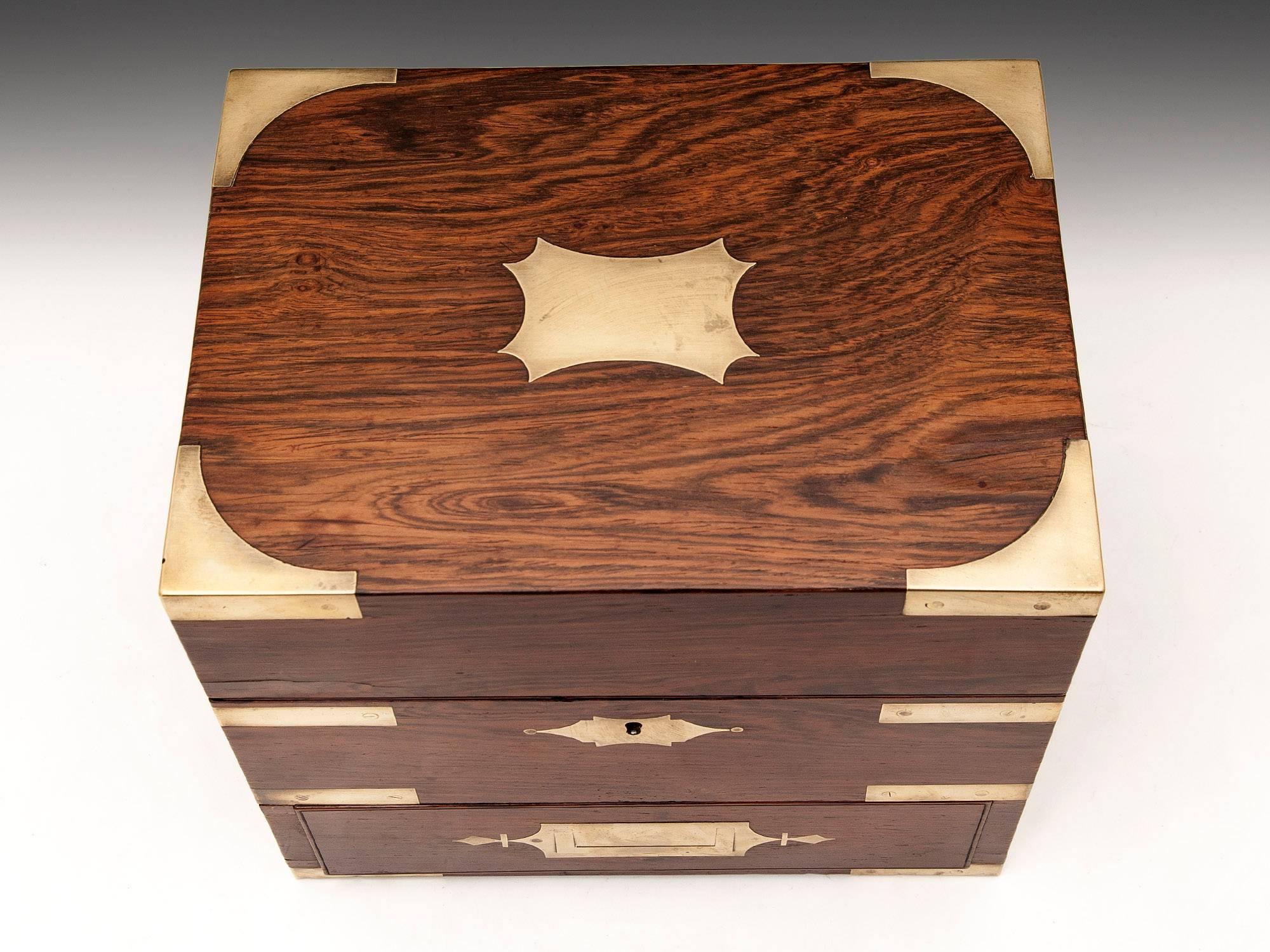 Great Britain (UK) Rosewood Apothecary Box