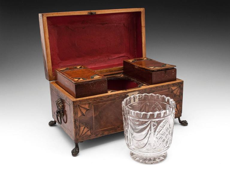 Antique Tea Chest at 1stDibs