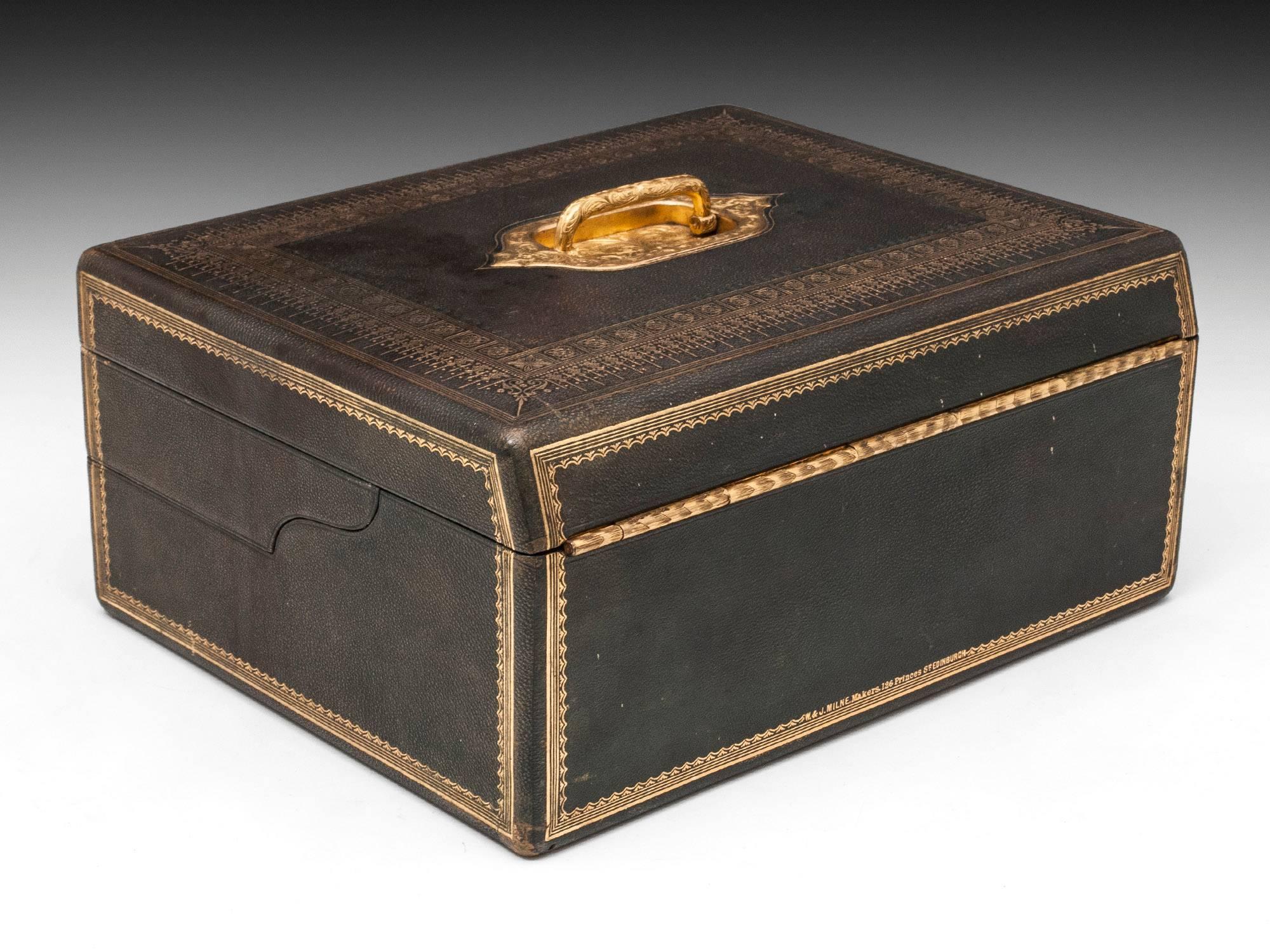 20th Century Writing Box by W & J Milne