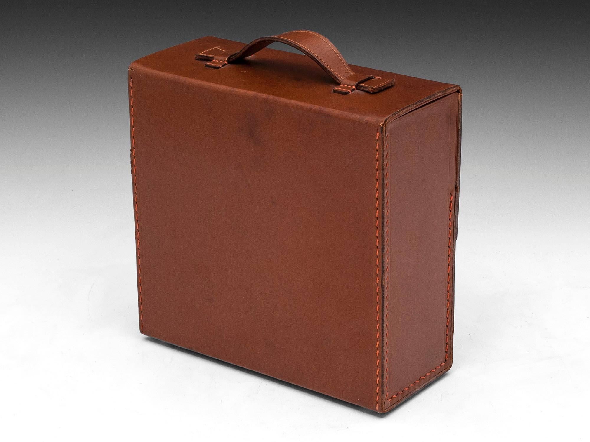 German Vintage Travelling Cocktail Case