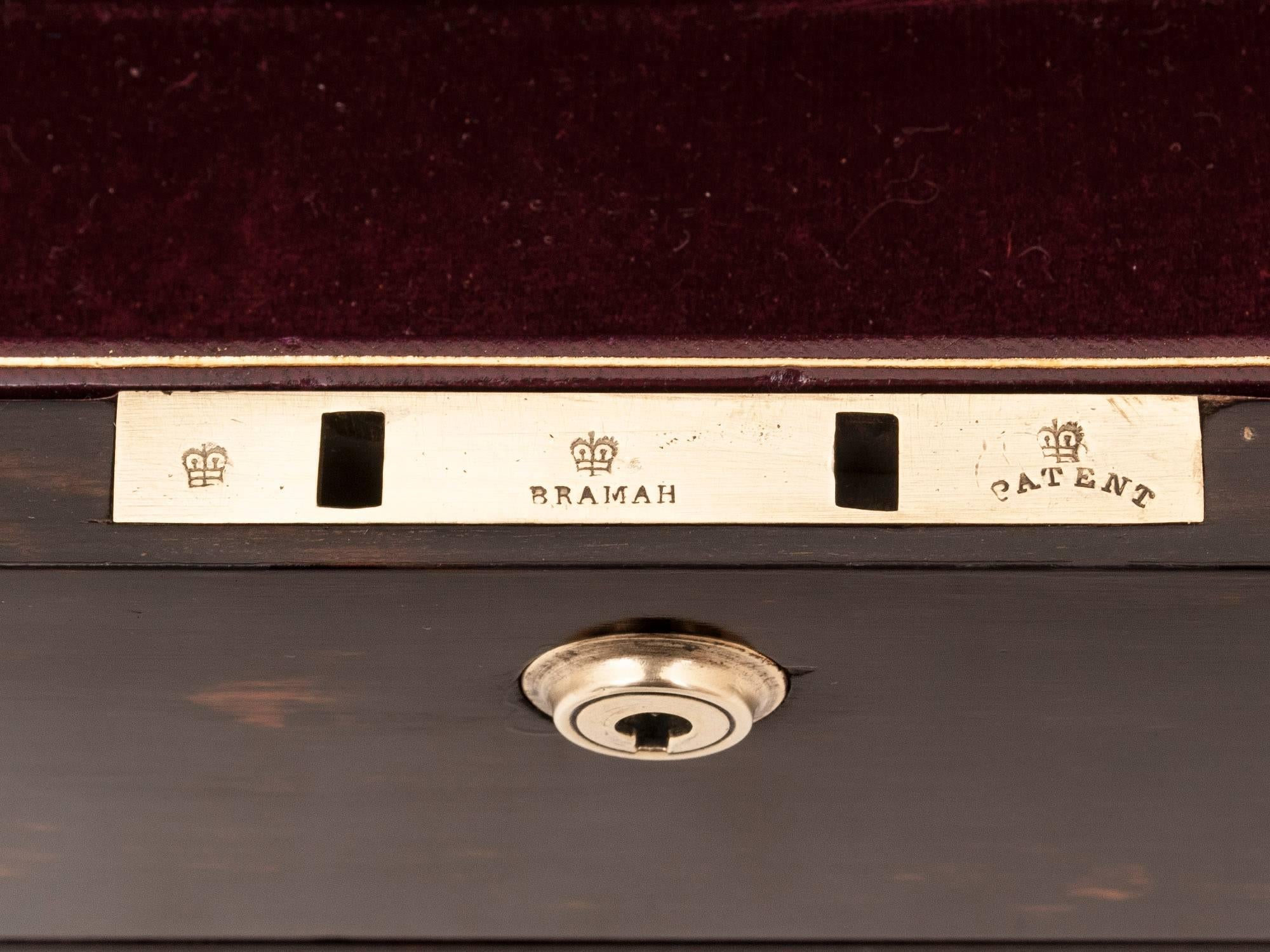 Antique Coromandel Jewellery Box 4