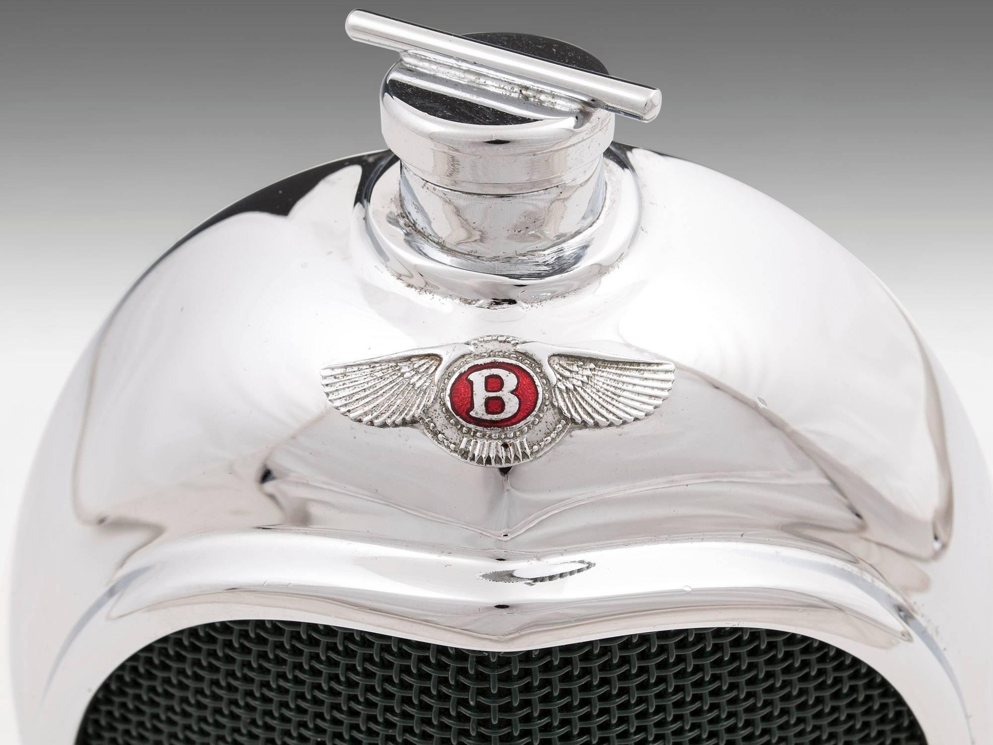 20th Century Ruddspeed Bentley Radiator Grill Decanter