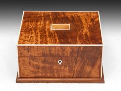 Satinwood Manicure Box