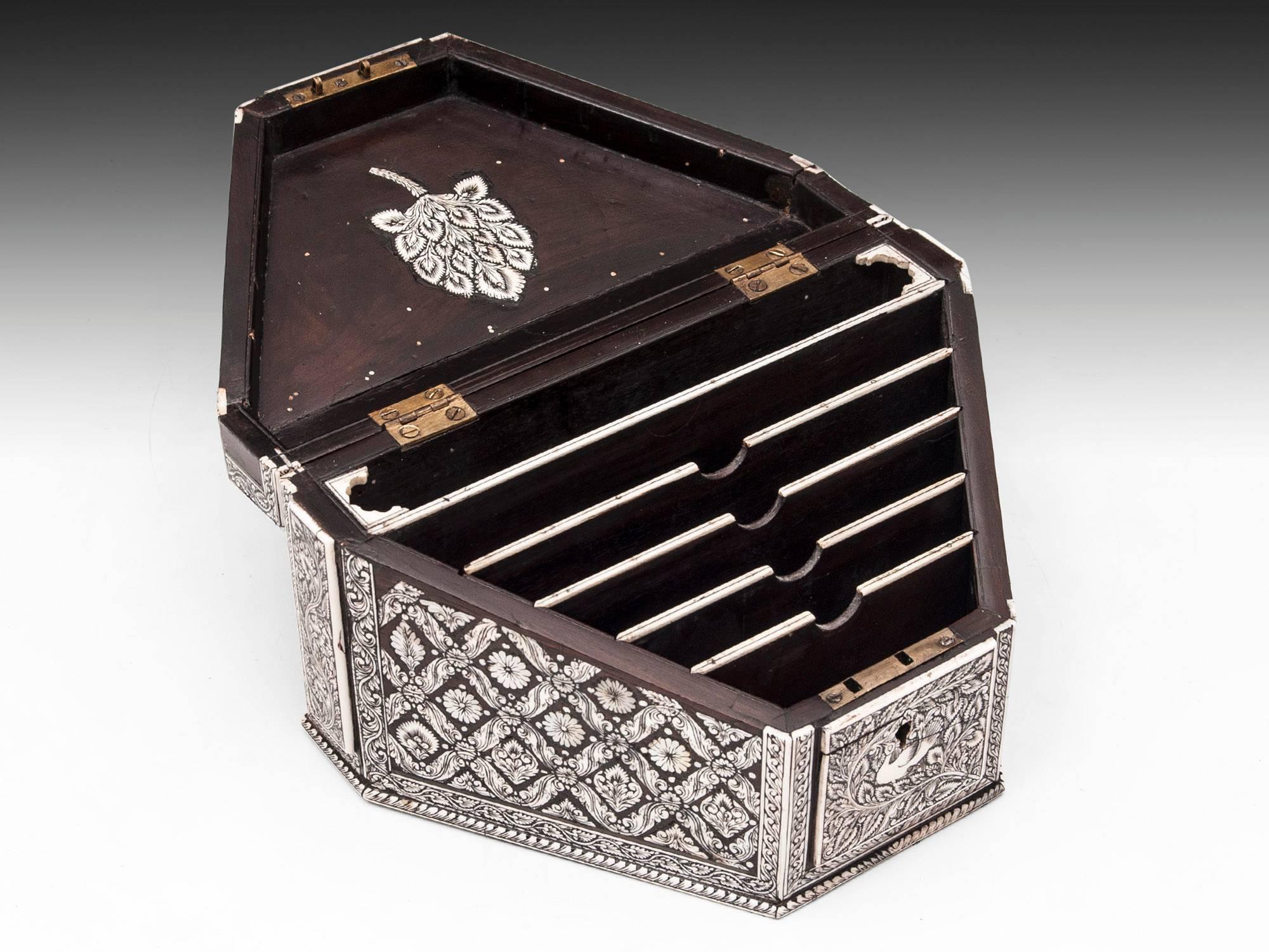 Anglo-Indian Stationery Box 4