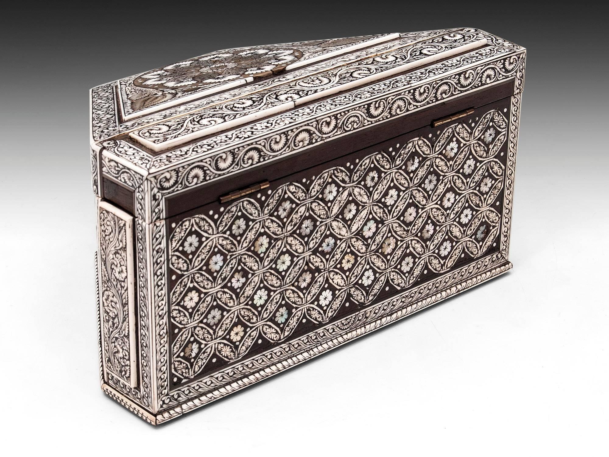 Anglo-Indian Stationery Box 1