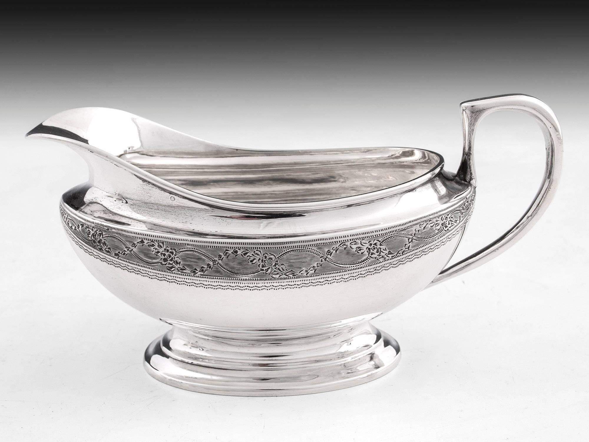 British Silver Tea Set