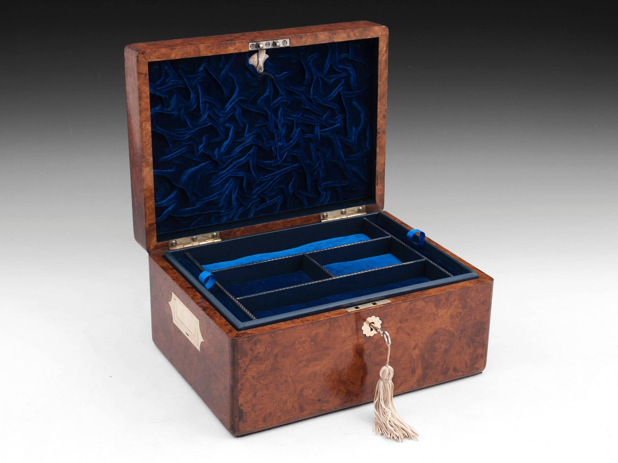 Amboyna Jewellery Box 5