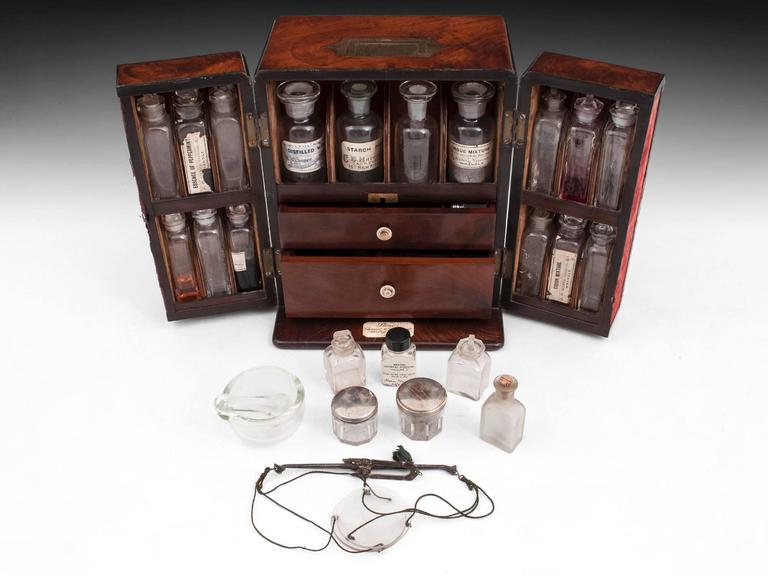 Antique Apothecary Box For Sale at 1stdibs