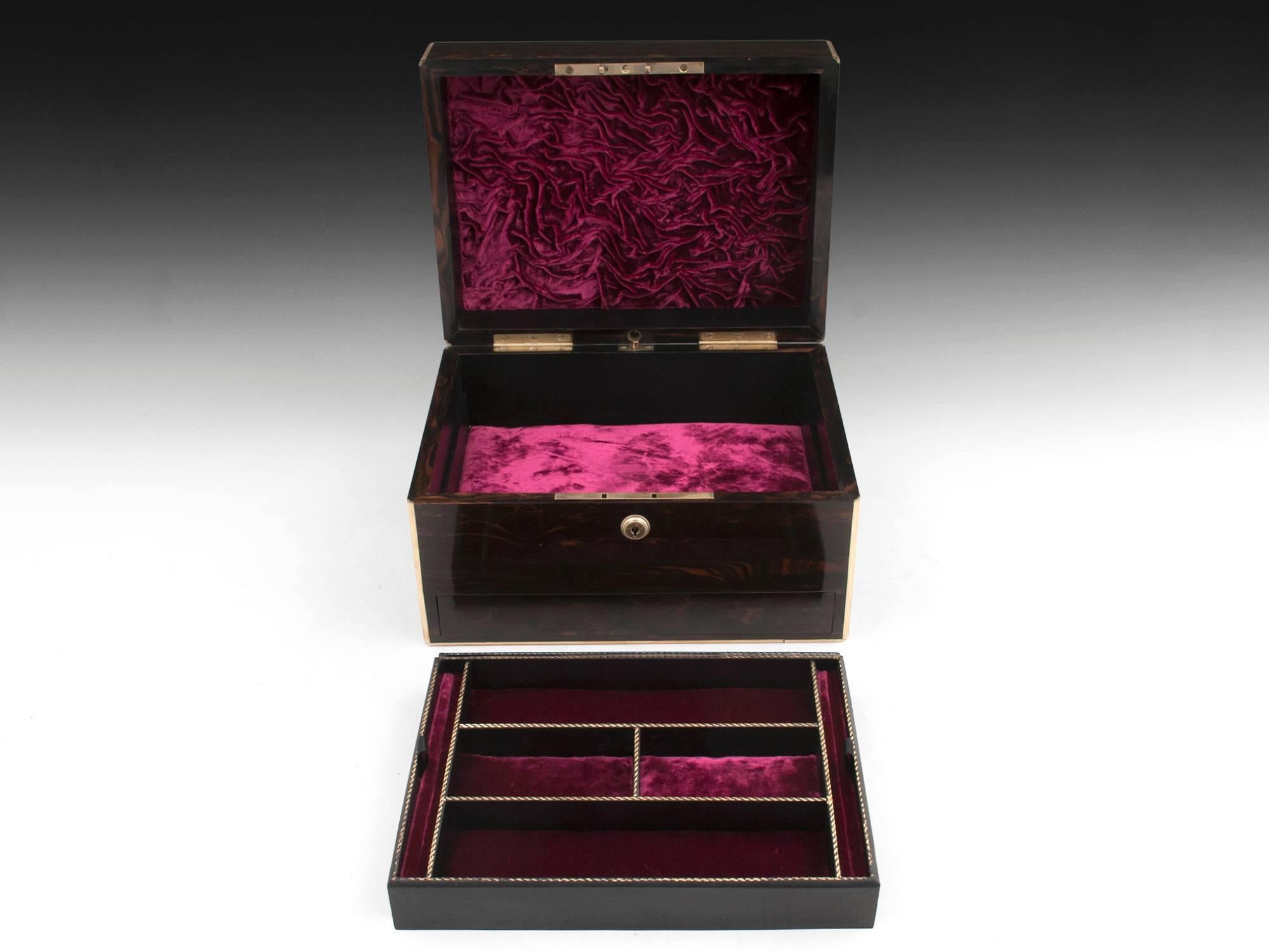 Antique Victorian Jewellery Box 1