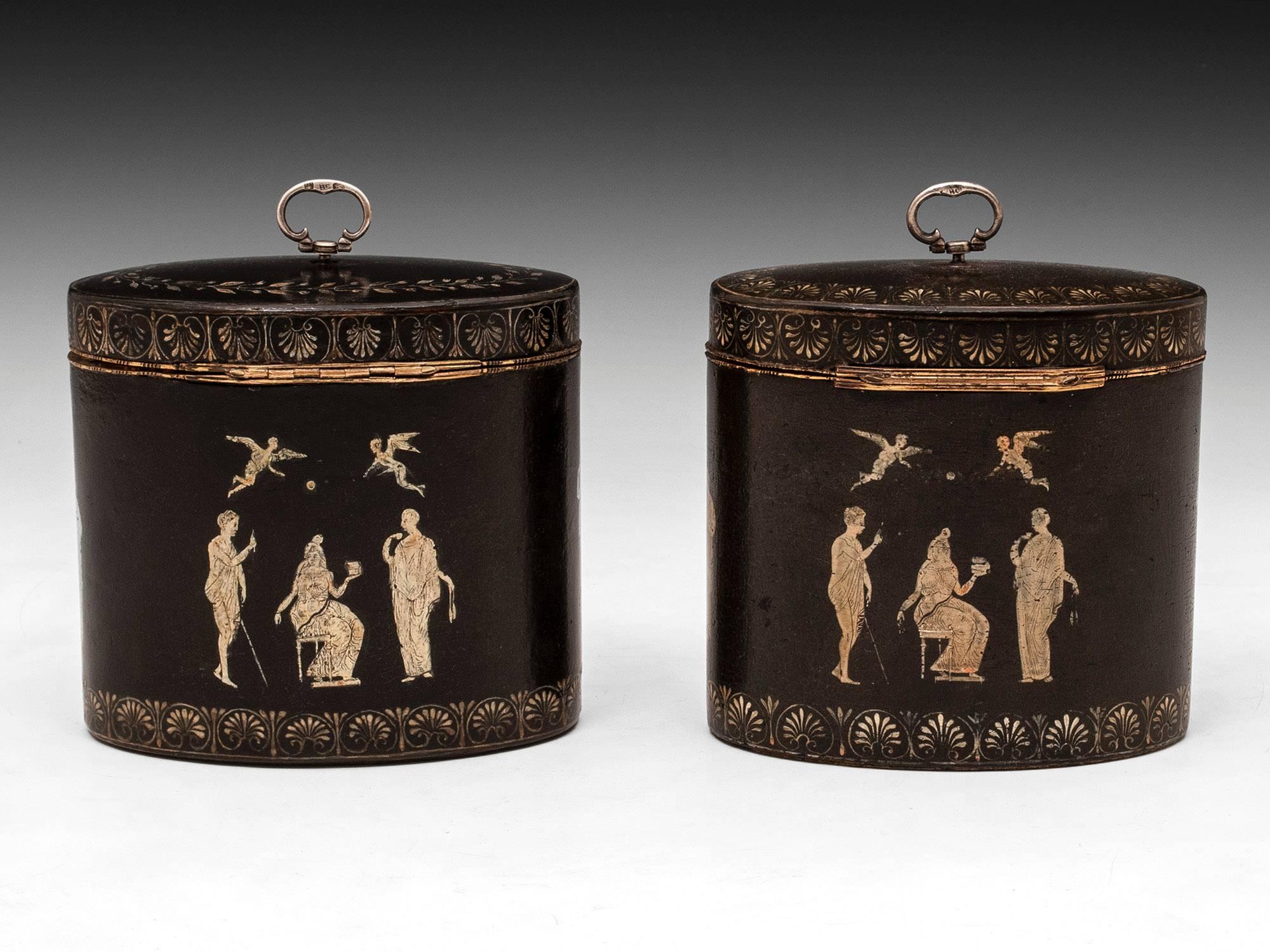 Henry Clay Tea Caddies 1