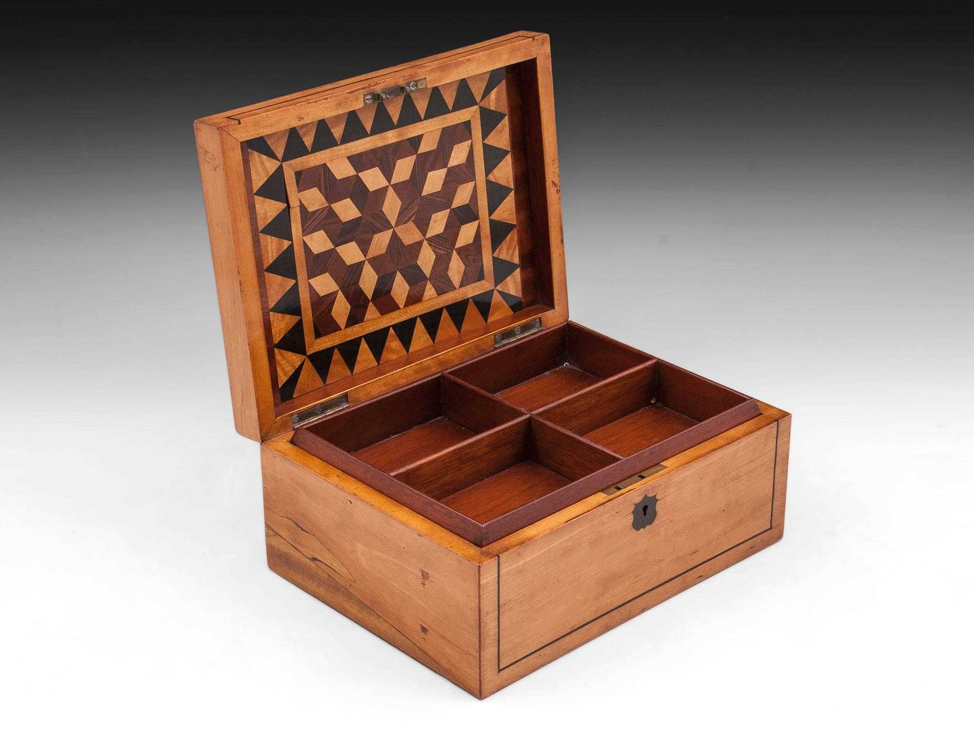Antique Satinwood Box 1