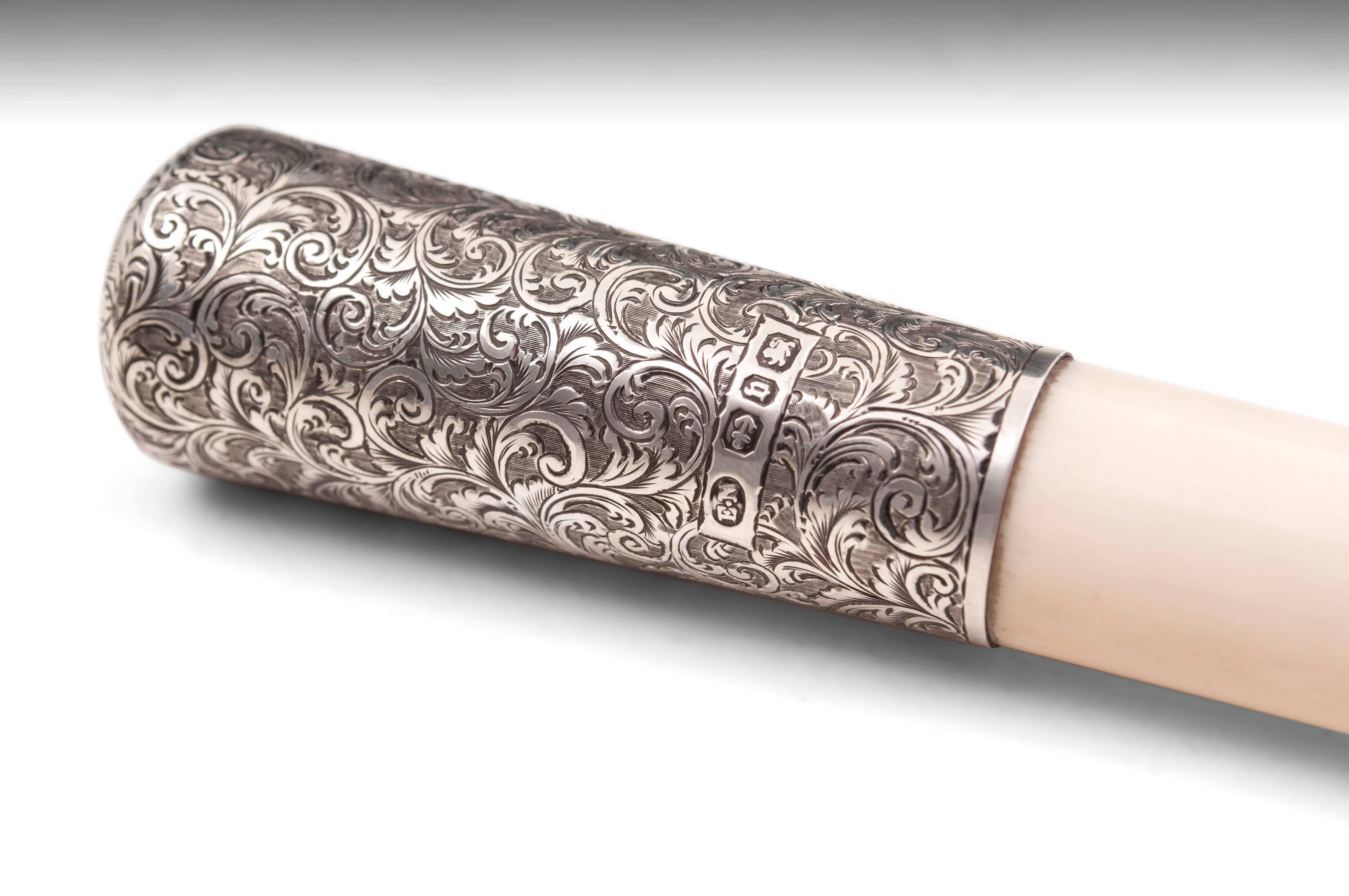 19th Century Ivory Conductors Baton