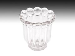Victorian Glass Caddy Mixing Bowl