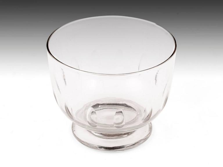 Antique Victorian Glass Tea Caddy Mixing Bowl at 1stDibs antique