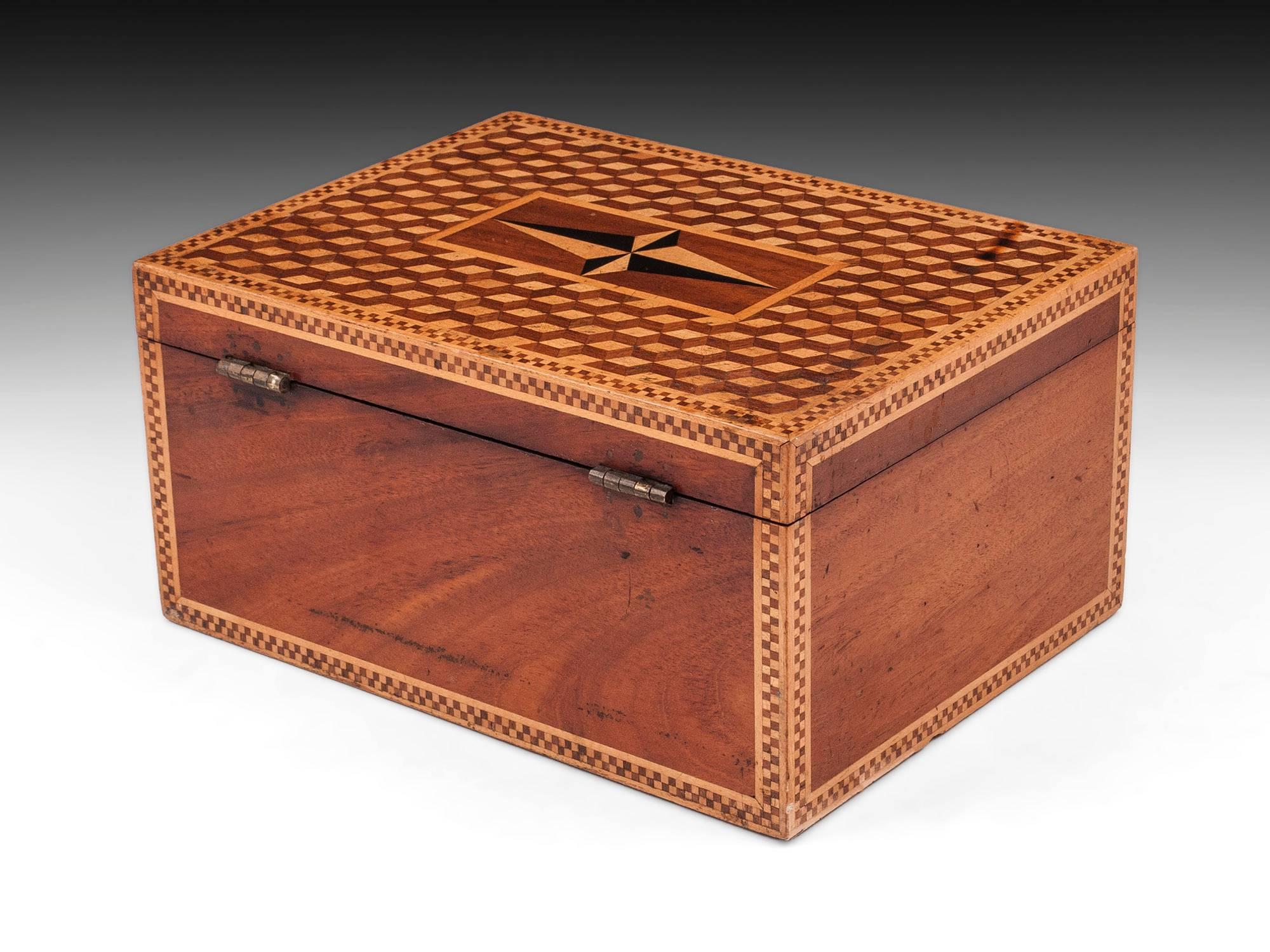 19th Century Victorian Mahogany Box For Sale 1