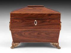 Regency Kingwood Tea Caddy