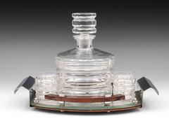 Art Deco Jacque Adnet Decanter Set