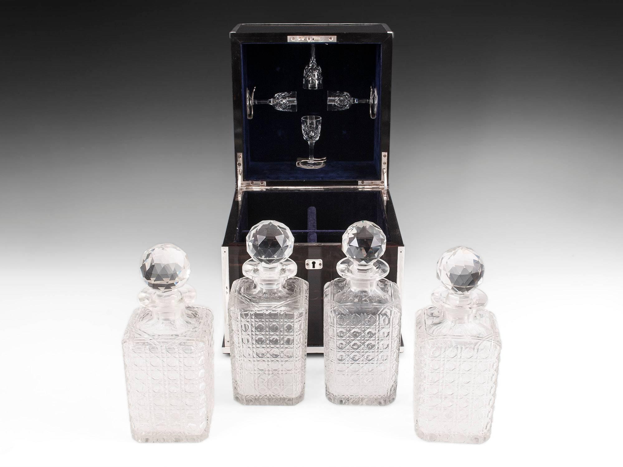 Betjemann & Sons Silver Decanter Box 1