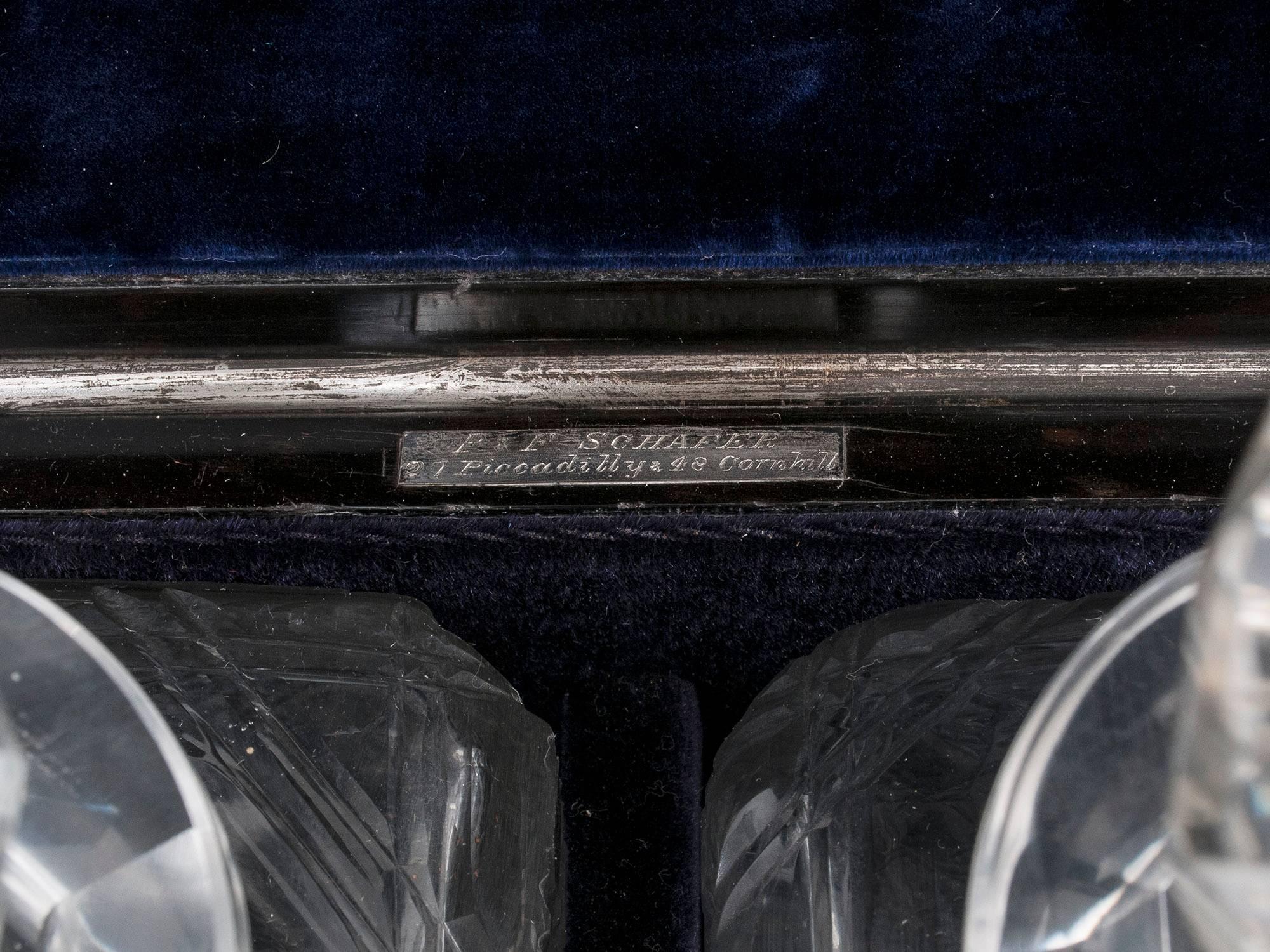 Betjemann & Sons Silver Decanter Box 5