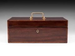 Rare Georgian Sterling Silver Gilt Mounted Tea Caddy Sugar Bowl Tongs Service