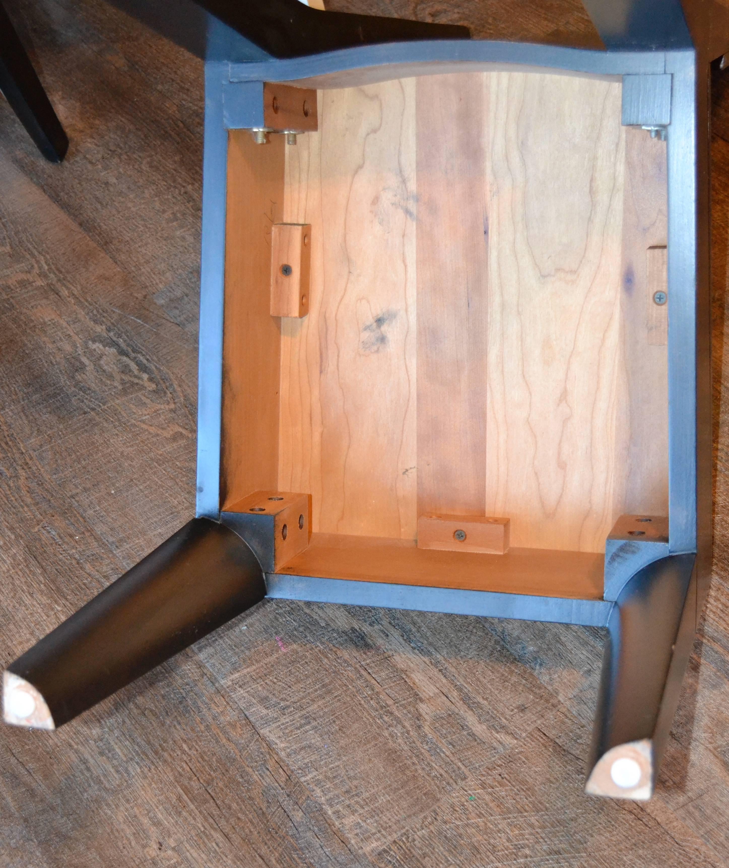 Six American Modern Dining Chairs by Artist Roy McMakin 1