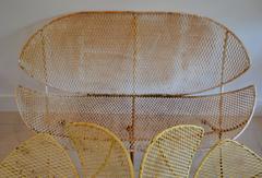 Tempestini for Salterini Clamshell Loveseat and Two Chairs Outdoor Patio Set