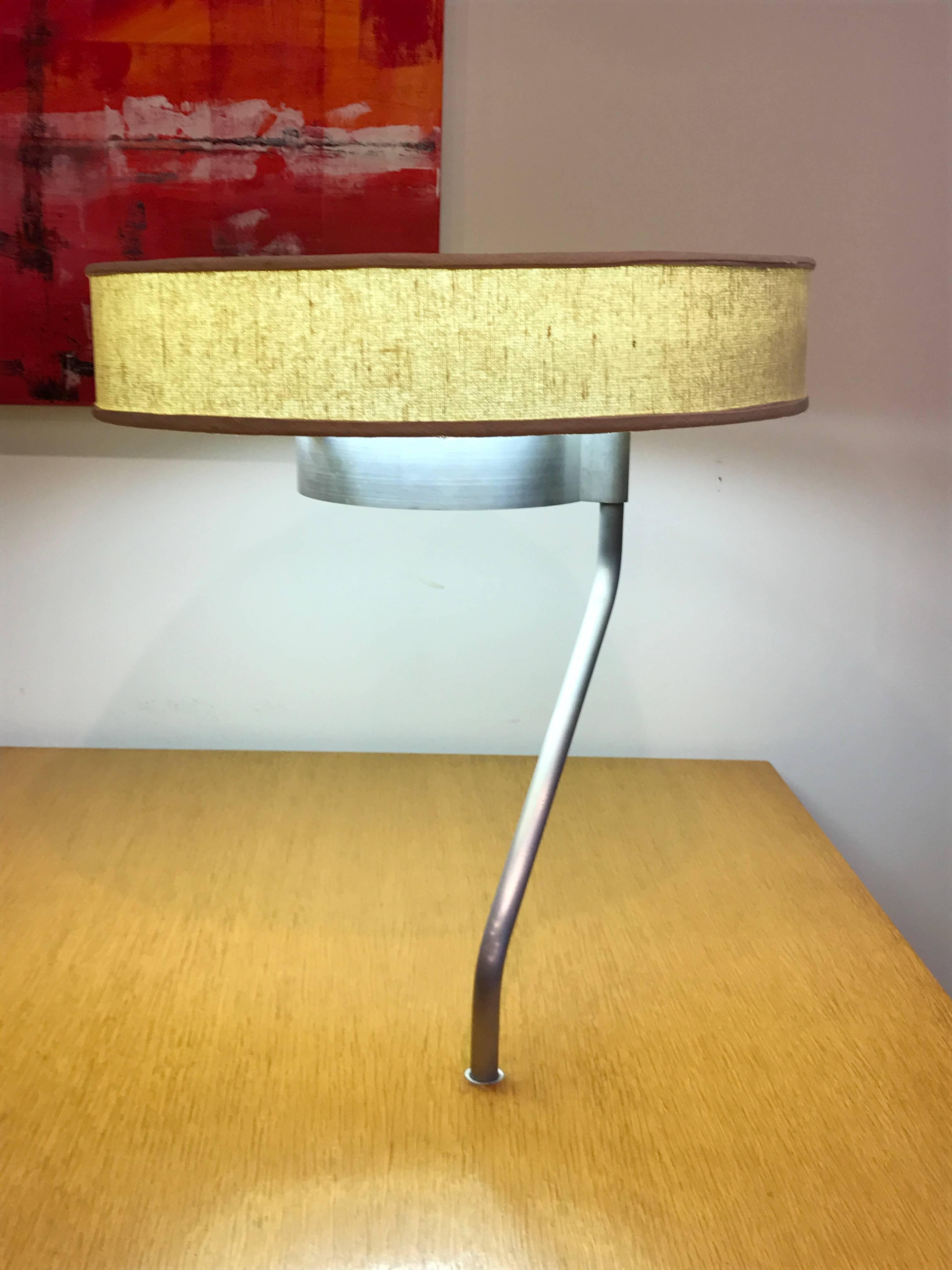 George Nelson for Herman Miller Executive Desk with Lamp and Credenza Return In Good Condition In Bedford Hills, NY