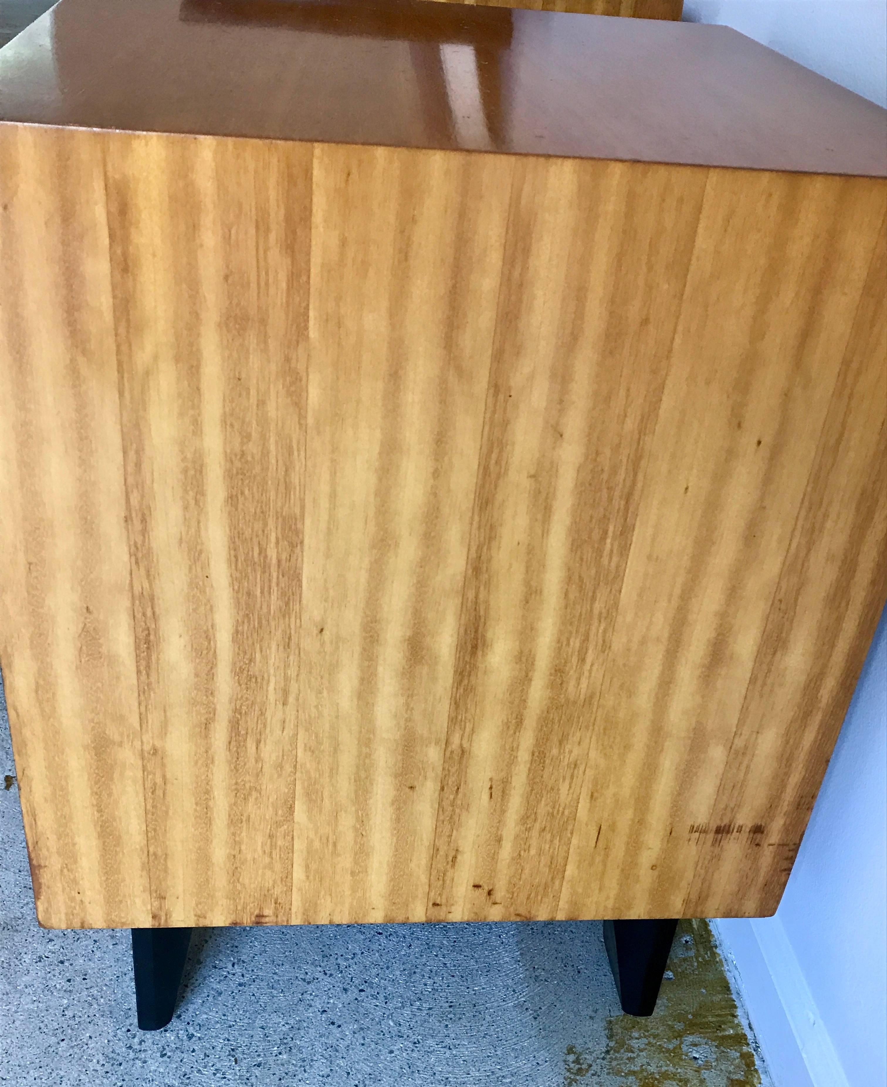 Pair of George Nelson for Herman Miller Nightstands, Mid-Century, 1950s In Good Condition In Bedford Hills, NY