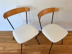 Pair of Clifford Pascoe Dining Chairs in the Style of Paul McCobb, 1950s