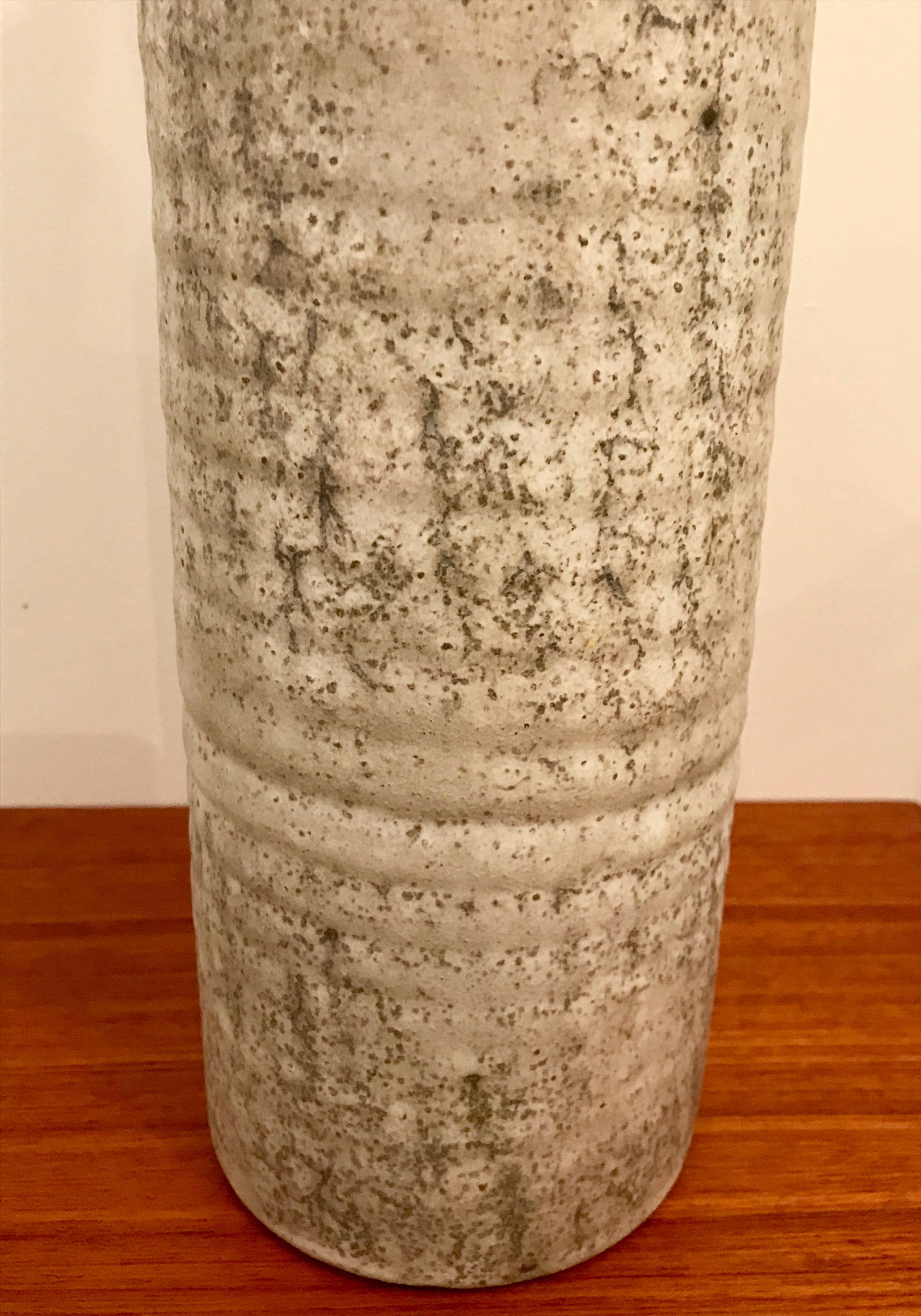 Mid-Century moderno Vaso in gres della metà del secolo scorso di Mobach, Olanda, 1960 in vendita