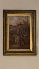 Late 19th Century Pair of Hunt Paintings