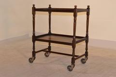 English Oak Drinks Cart, circa 1900