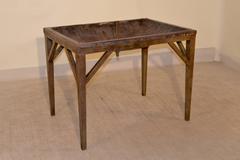 19th Century English Dairy Skimming Table